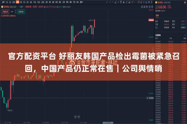 官方配资平台 好丽友韩国产品检出霉菌被紧急召回，中国产品仍正常在售｜公司舆情哨