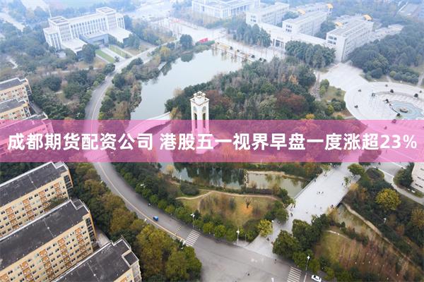 成都期货配资公司 港股五一视界早盘一度涨超23%