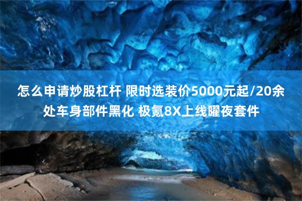 怎么申请炒股杠杆 限时选装价5000元起/20余处车身部件黑化 极氪8X上线曜夜套件