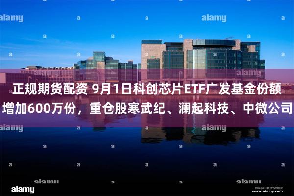 正规期货配资 9月1日科创芯片ETF广发基金份额增加600万份，重仓股寒武纪、澜起科技、中微公司