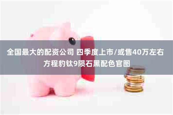 全国最大的配资公司 四季度上市/或售40万左右 方程豹钛9陨石黑配色官图